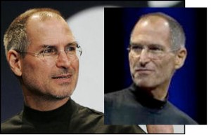 Steve Jobs - vorher/nachher