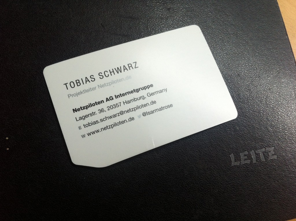 Hier fehlt doch was, oder?