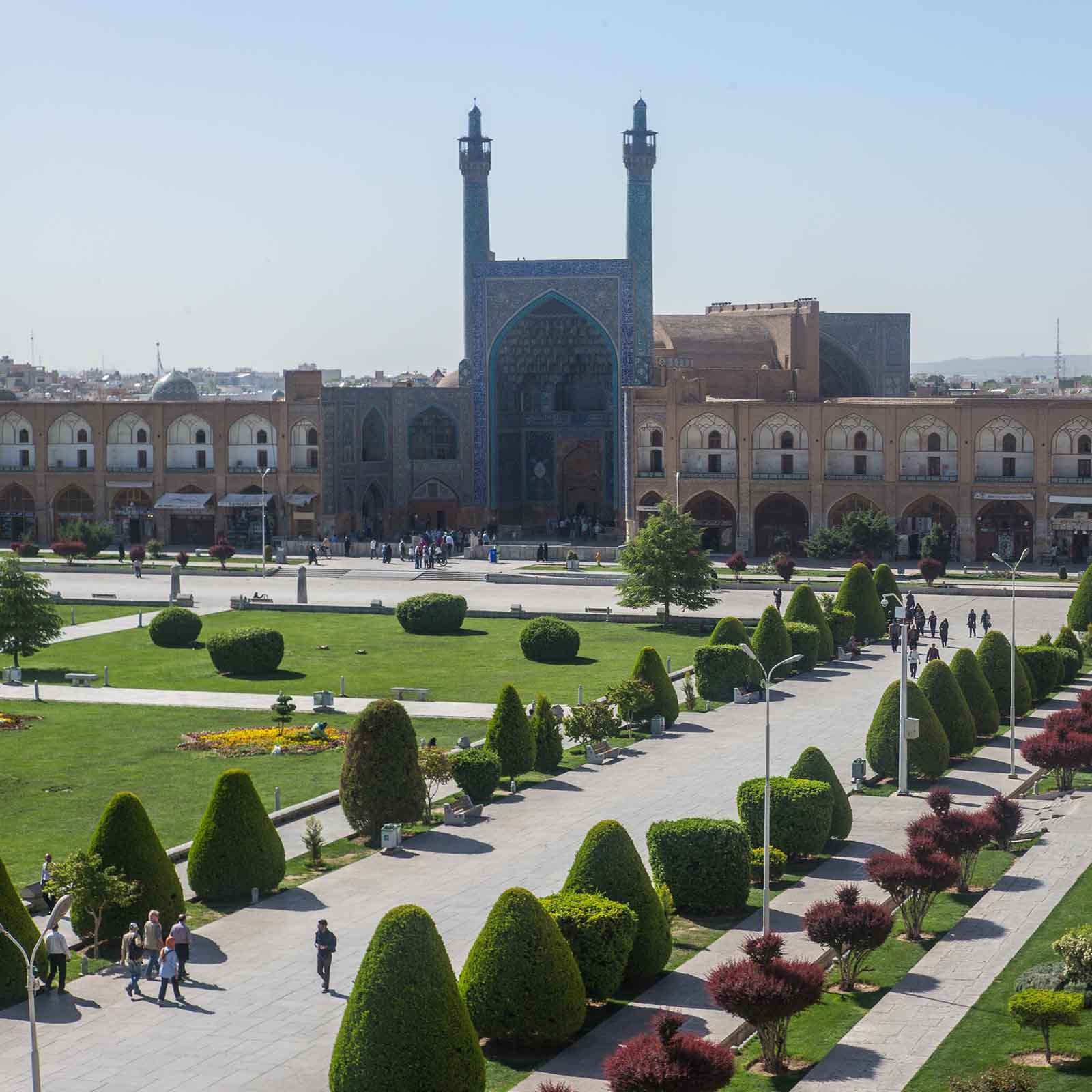 Königsmoschee, Isfahan, Iranreise