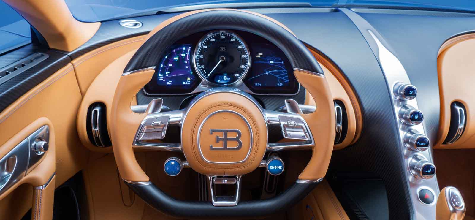 Bugatti Chiron Interieur