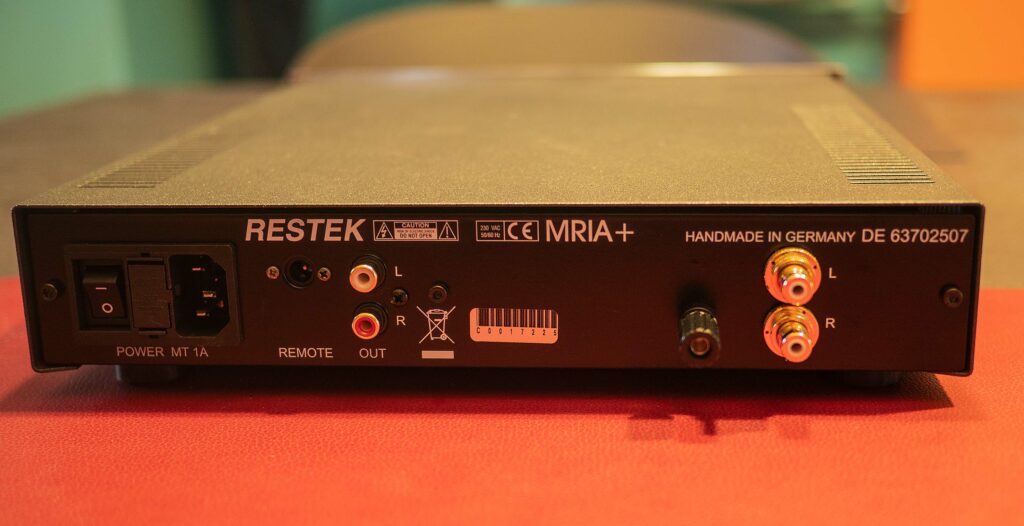 RESTEK MRIA+ Rückseite